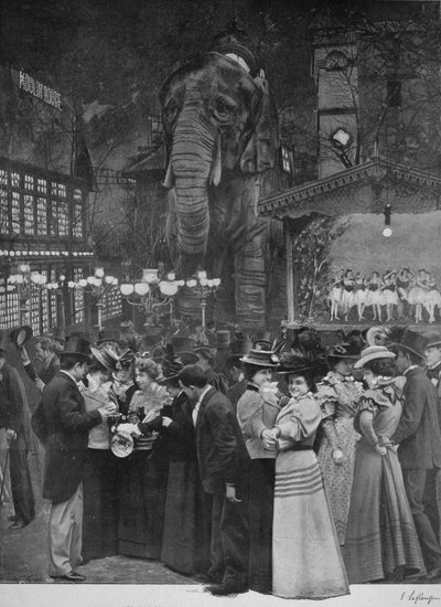 Au Moulin Rouge - Dans Le Jardin, 1900 de Unbekannt