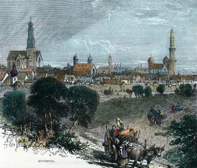 Augsburgo, Alemania, c1880 de Unbekannt