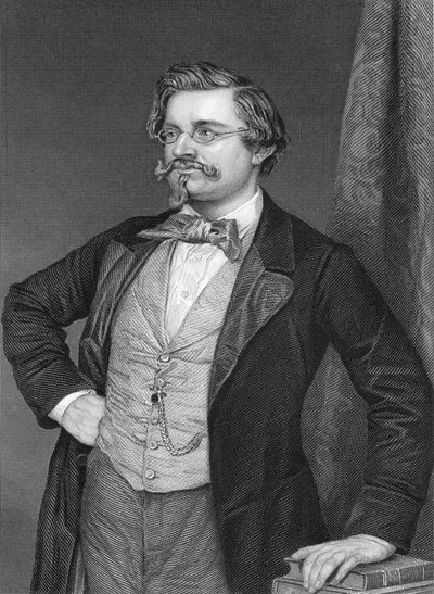 August Wilhelm Hofmann, químico orgánico alemán, 1854-1860 de Unbekannt