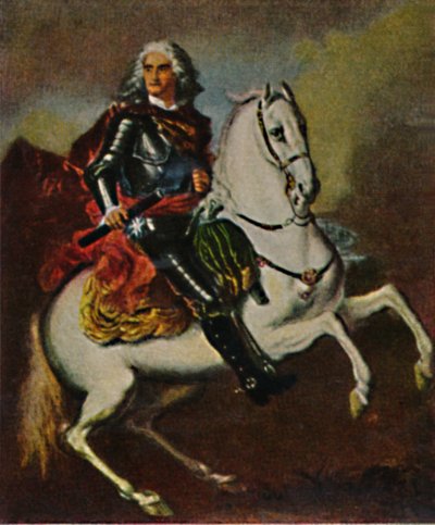 August der Starke 1670-1733. - Pintura de Silvestre, 1934 de Unbekannt