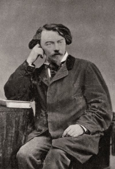 Auguste Villiers de lIsle-Adam, escritor simbolista francés, 1882 de Unbekannt