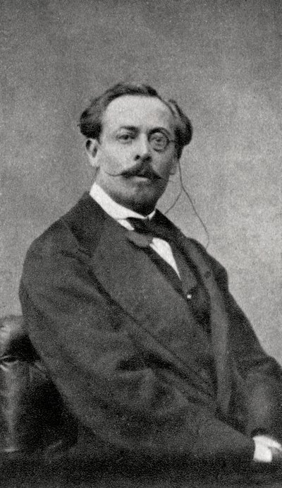 Aurelien Scholl, autor y periodista francés, 1868 de Unbekannt