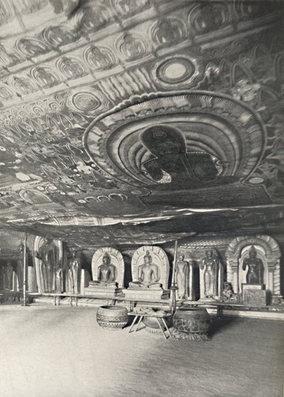Desde los templos rupestres de Dambulla, 1926 de Unbekannt