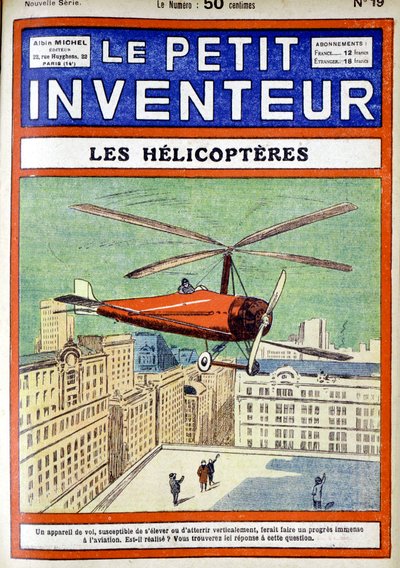 Autogiro, diseñado por el ingeniero español Juan de la Cierva, 1928 de Unbekannt