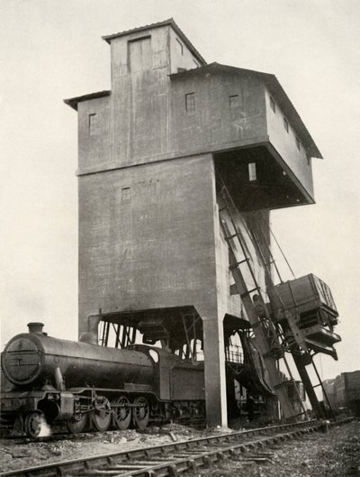 Cargado Automático de Carbón en la Estación de Hornsey, Middlesex, 1935 de Unbekannt
