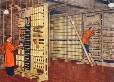 Central telefónica automática, 1938 de Unbekannt