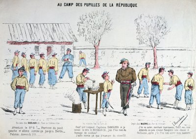 Aux Camp des Pupilles de la Republique, 1871 de Unbekannt