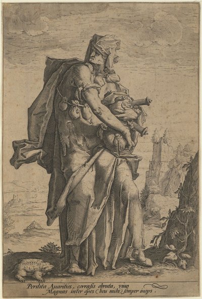 Avaricia, ca. 1600 de Unbekannt