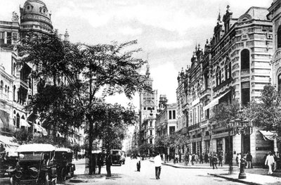 Avenida Rio Branco, Río de Janeiro, Brasil, c1920s de Unbekannt