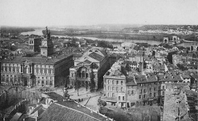Aviñón - Vista general tomada desde la Torre de St. Laurent de Unbekannt