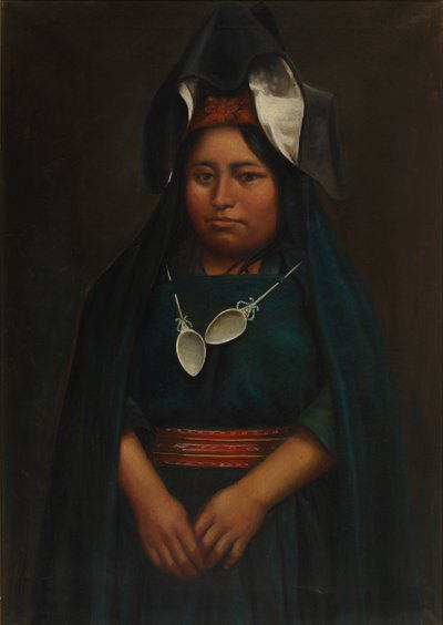 Niña Aymara, ca. 1890-1892 de Unbekannt