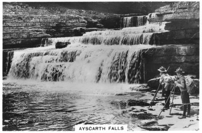 Cascadas de Aysgarth, Wensleydale, Yorkshire Dales, 1937 de Unbekannt