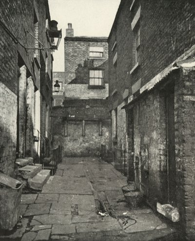 Casas adosadas en el norte de Inglaterra, 1938 de Unbekannt