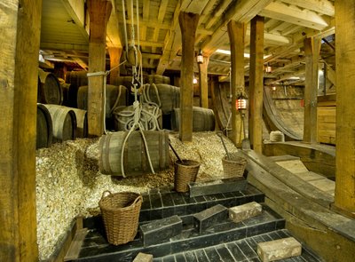Lastre en la bodega del HMS Victory, 2013 de Unbekannt