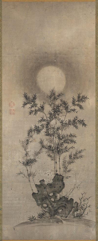 Bambú a la luz de la luna, 1500s de Unbekannt