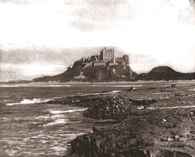 Castillo de Bamburgh, Northumberland, 1894 de Unbekannt