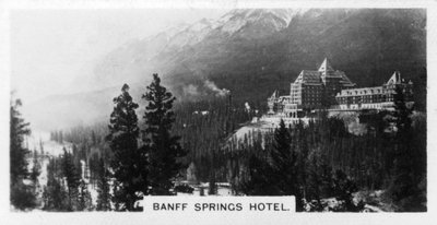 Hotel Banff Springs, Alberta, Canadá, c. 1920s de Unbekannt