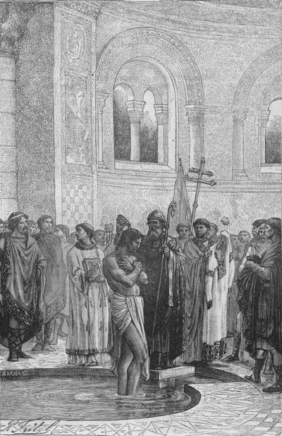 Bautismo de Rollo el Jefe Pirata, 1909 de Unbekannt