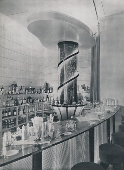 Bar para un restaurante de club de jardín, 1942 de Unbekannt