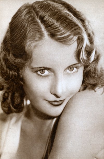 Barbara Stanwyck, actriz de cine y televisión estadounidense, 1933 de Unbekannt
