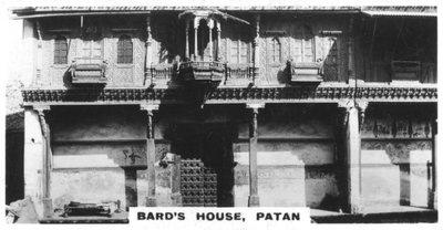 Casa de los bardos, Patan, India, c1925 de Unbekannt