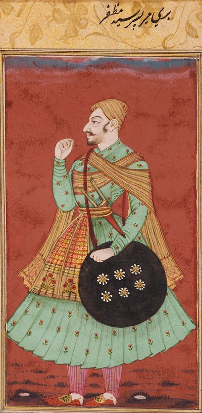 Bari Mir, hijo de Sayyid Muzaffar, c1675 de Unbekannt