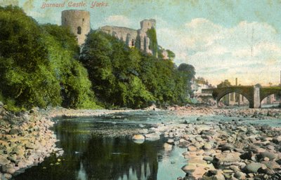 Castillo de Barnard, Durham, c1905 de Unbekannt