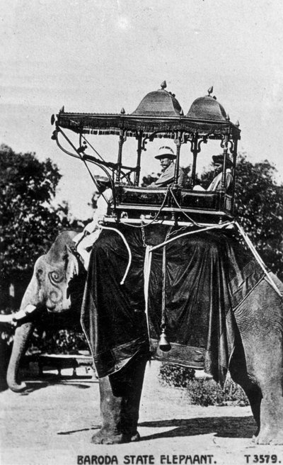 Elefante del estado de Baroda, India, siglo XX de Unbekannt