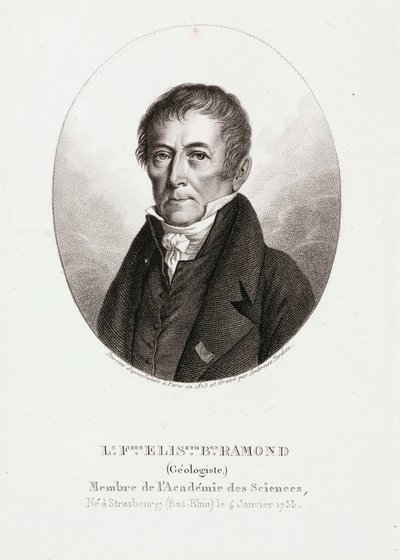 Barón Louis François Ramond de Carbonnières, geólogo francés de Unbekannt