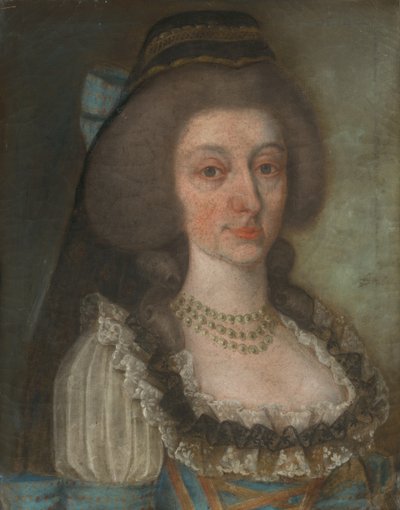 Baronesa Josephine Mednyánszky (Retrato de la condesa Josephine Eszterházy) de Unbekannt