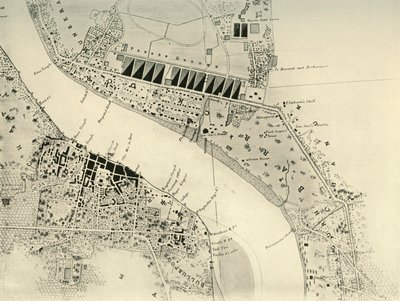 Parque y Cantón de Barrackpore, 1841, 1925 de Unbekannt