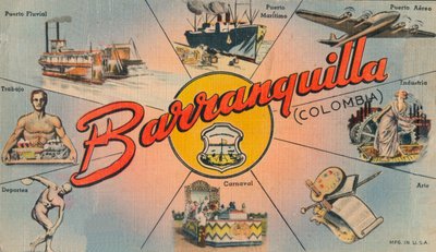 Barranquilla, Colombia, c1940s de Unbekannt