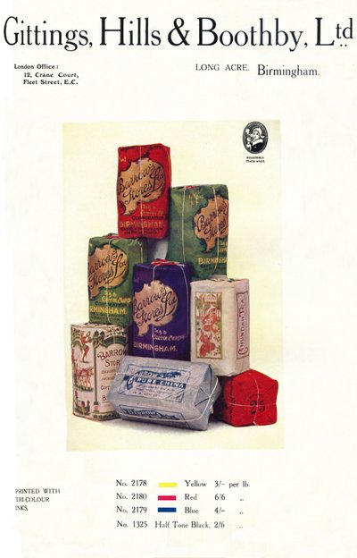 Anuncio de Barrows Stores Ltd., 1910 de Unbekannt