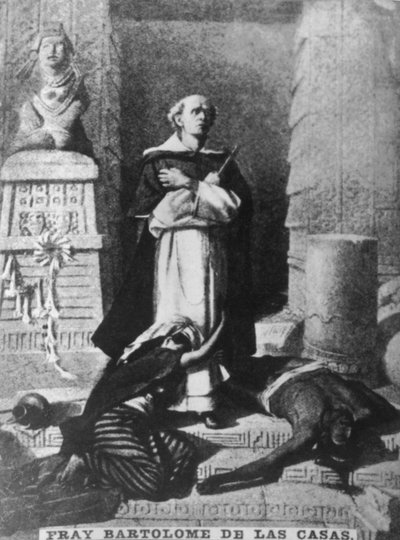 Bartolomé de las Casas, siglo XVI, años 1920 de Unbekannt