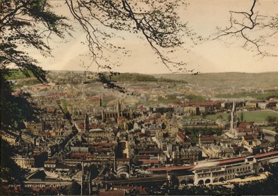 Baño desde Beechen Cliff, c1925 de Unbekannt