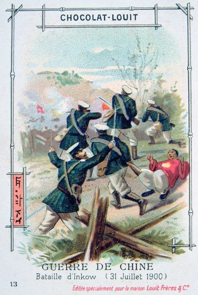 Batalla en Inkow, China, Rebelión de los Bóxers, 31 de julio de 1900 de Unbekannt
