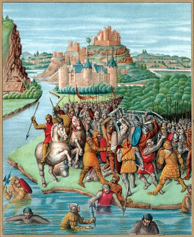 Batalla entre Báquides y Jonatán, Revuelta Macabea, 160 a.C., siglo XIX de Unbekannt