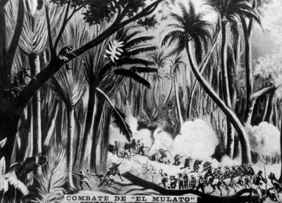 Batalla durante la Guerra de Independencia de Cuba, 1895, 1920s de Unbekannt
