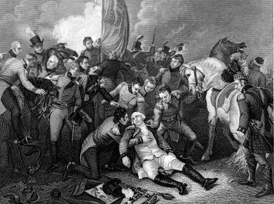 Batalla de la Bahía de Aboukir, Egipto, 21 de marzo de 1801 de Unbekannt