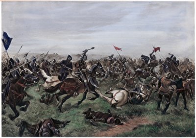 Batalla de Agincourt, 25 de octubre de 1415 de Unbekannt