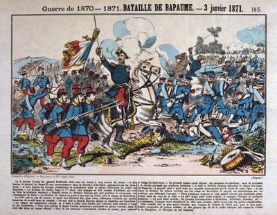 Batalla de Bapaume, guerra franco-prusiana, 3 de enero de 1871 de Unbekannt