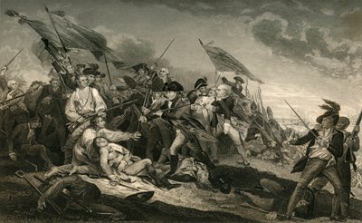 Batalla de Bunker Hill de Unbekannt