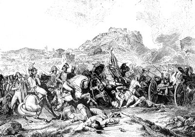 Batalla de Castalla, España, 21 de julio de 1812, 1882-1884 de Unbekannt