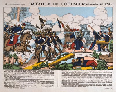 Batalla de Coulmiers, Guerra Franco-Prusiana, 9 de noviembre de 1870 de Unbekannt