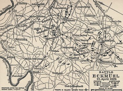 Batalla de Eckmühl, 22 de abril de 1809, 1896 de Unbekannt