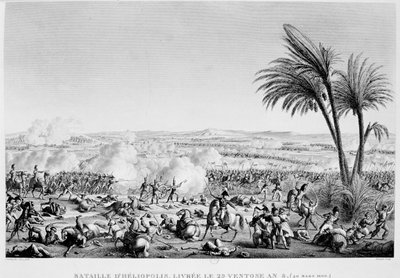 Batalla de Heliópolis, Egipto, 20 de marzo de 1800 de Unbekannt