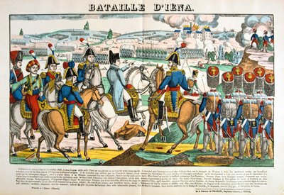 Batalla de Jena, 14 de octubre, 1806, c1835 de Unbekannt