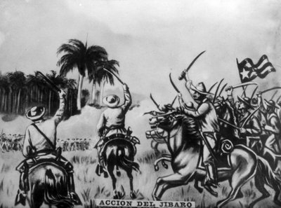 Batalla de Jibaro, 1876, años 1920 de Unbekannt