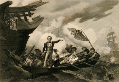 Batalla del Lago Erie, 1878 de Unbekannt