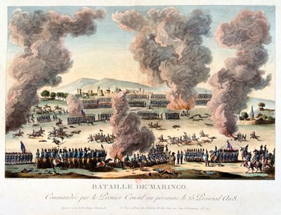 Batalla de Marengo, 14 de junio, 1800 de Unbekannt